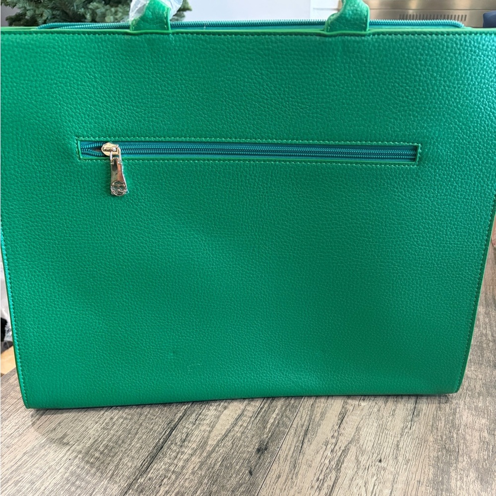 Vibrant Green Tote Bag BNWT - Picture 3 of 6